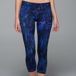 Lululemon Wunder Under Crop II *Full-On Luon